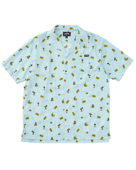 BILLABONG メンズ 【ORION BEER x BILLABONG COLLECTION】 ORION SHIRTS 【2025年夏モデル】