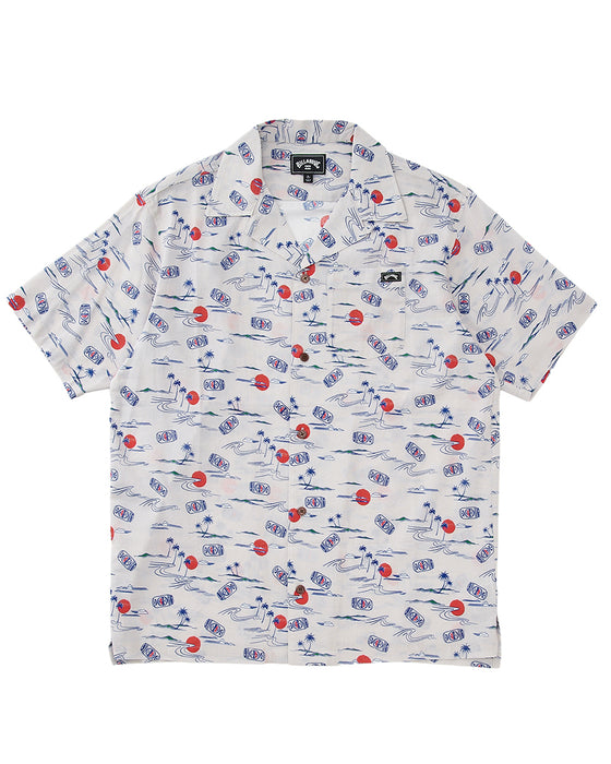 BILLABONG メンズ 【ORION BEER x BILLABONG COLLECTION】 ORION SHIRTS 【2025年夏モデル】