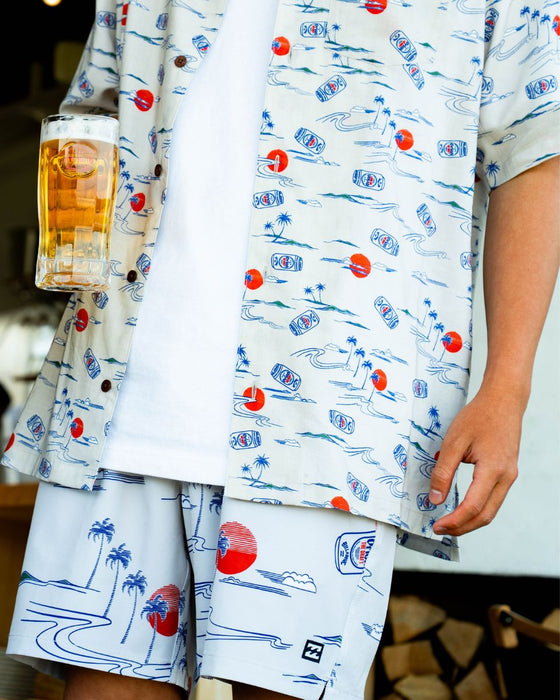 BILLABONG メンズ 【ORION BEER x BILLABONG COLLECTION】 ORION SHIRTS 【2025年夏モデル】