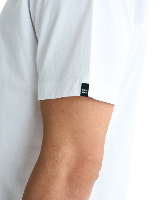 BILLABONG メンズ UNITY LOGO Tシャツ 【2025年夏モデル】 WTB / XL