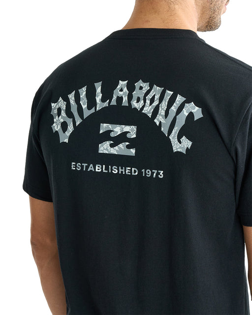BILLABONG メンズ ARCH FILL Tシャツ 【2025年夏モデル】 BLK / XL