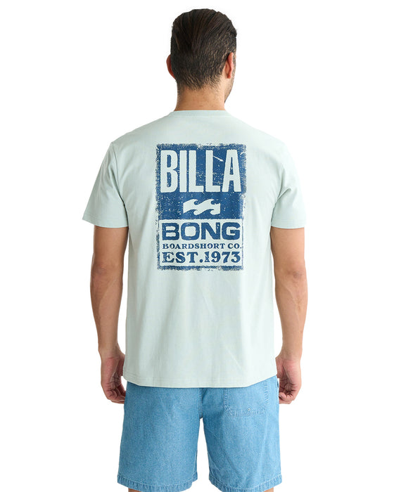 BILLABONG メンズ ADVISORY TAG Tシャツ 【2025年夏モデル】 ASH / XL
