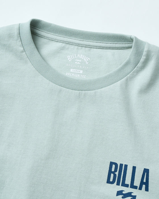 BILLABONG メンズ ADVISORY TAG Tシャツ 【2025年夏モデル】 ASH / XL
