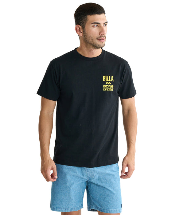 BILLABONG メンズ ADVISORY TAG Tシャツ 【2025年夏モデル】 BLK / XL