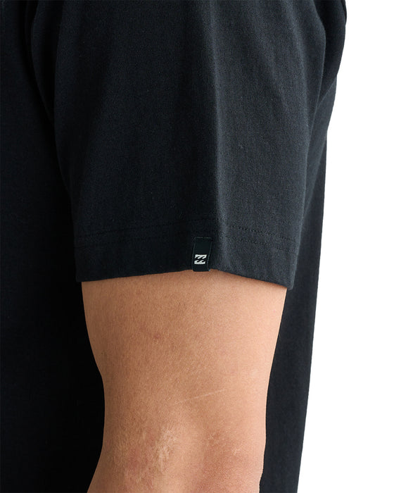 BILLABONG メンズ ADVISORY TAG Tシャツ 【2025年夏モデル】 BLK / XL