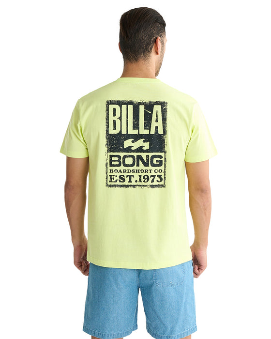BILLABONG メンズ ADVISORY TAG Tシャツ 【2025年夏モデル】 NEO / XL