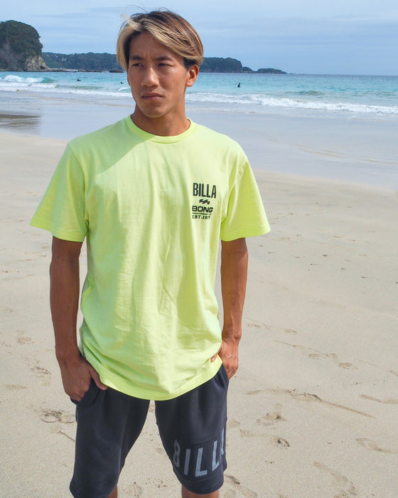 【OUTLET】BILLABONG メンズ ADVISORY TAG Tシャツ 
【REGULAR FIT】 【2025年夏モデル】