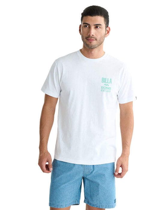 BILLABONG メンズ ADVISORY TAG Tシャツ 【2025年夏モデル】 WHT / XL