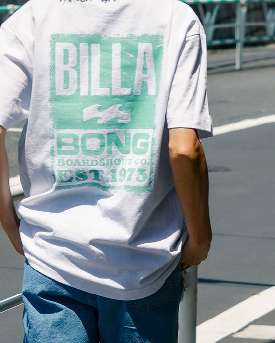 【OUTLET】BILLABONG メンズ ADVISORY TAG Tシャツ 
【REGULAR FIT】 【2025年夏モデル】