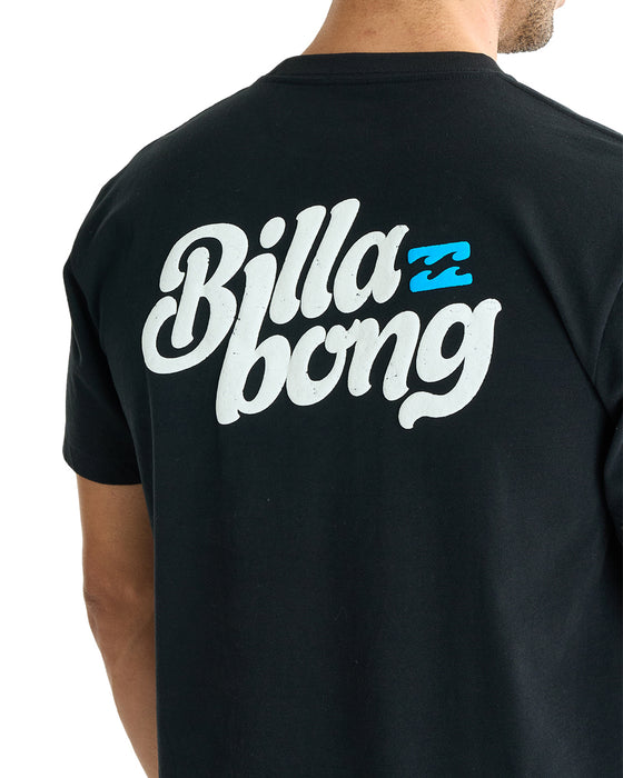 BILLABONG メンズ GROOVY Tシャツ 【2025年夏モデル】 BLK / XL