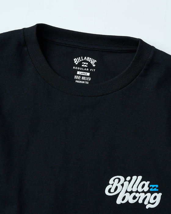BILLABONG メンズ GROOVY Tシャツ 【2025年夏モデル】 BLK / XL