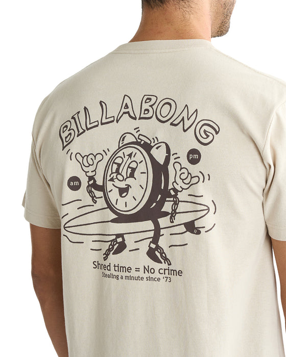 BILLABONG メンズ TIME Tシャツ 【2025年夏モデル】 CHI / XL