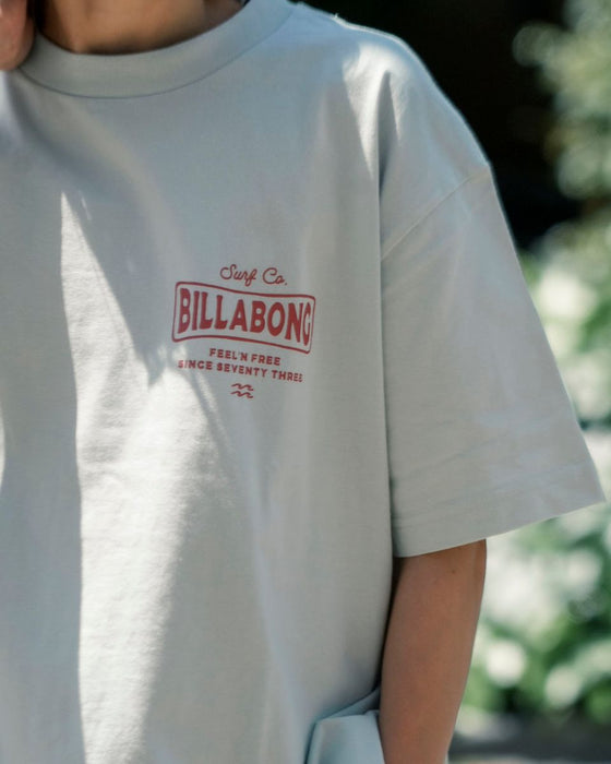 OUTLET】BILLABONG メンズ BEACH SIGN Tシャツ【OVER FIT】 【2025年夏