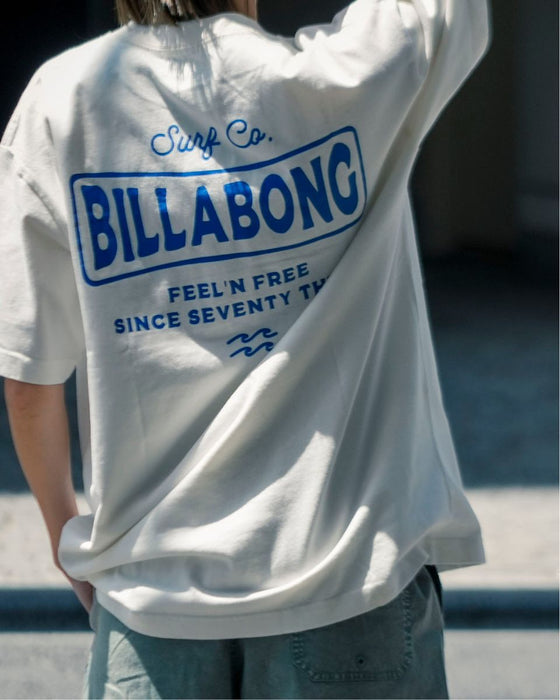【OUTLET】BILLABONG メンズ BEACH SIGN Tシャツ【OVER FIT】 【2025年夏モデル】