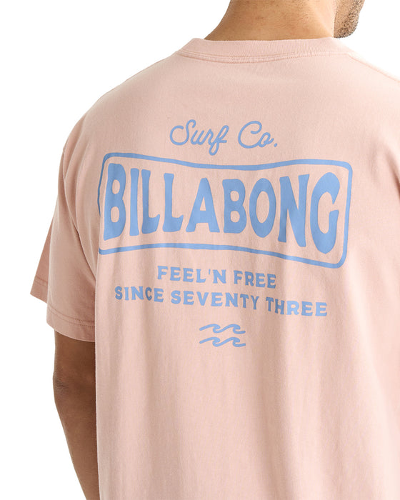 BILLABONG メンズ BEACH SIGN Tシャツ 【2025年夏モデル】 DTP / XL