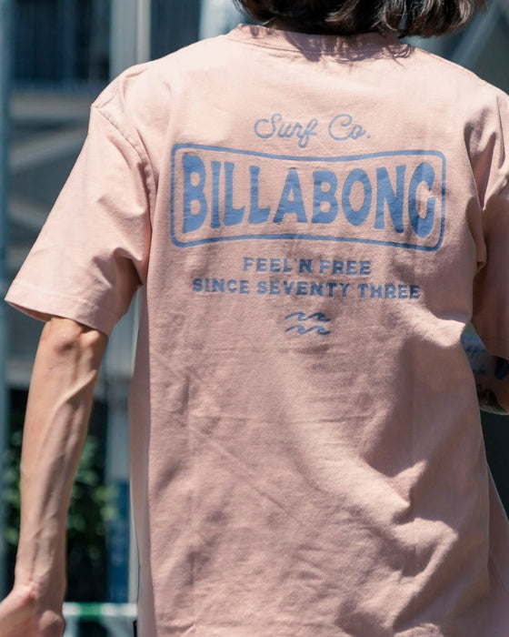 【OUTLET】BILLABONG メンズ BEACH SIGN Tシャツ【OVER FIT】 【2025年夏モデル】