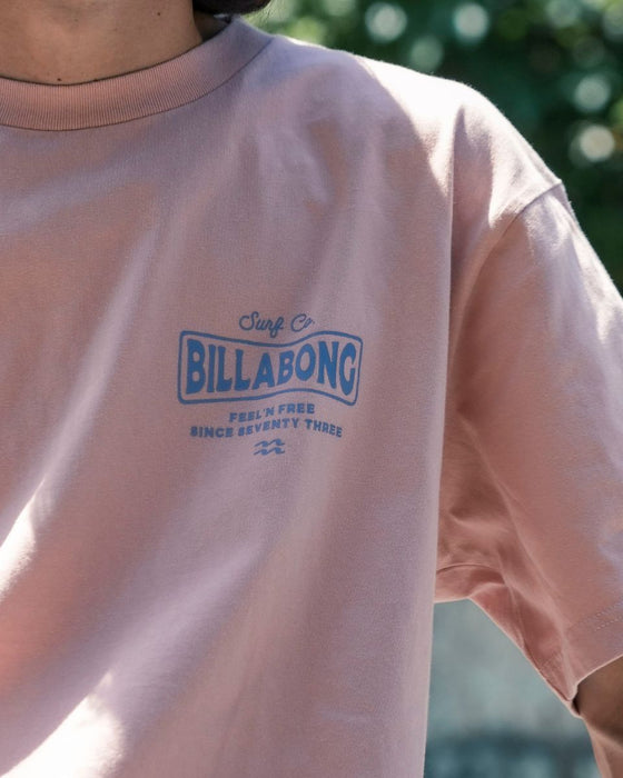 【OUTLET】BILLABONG メンズ BEACH SIGN Tシャツ【OVER FIT】 【2025年夏モデル】