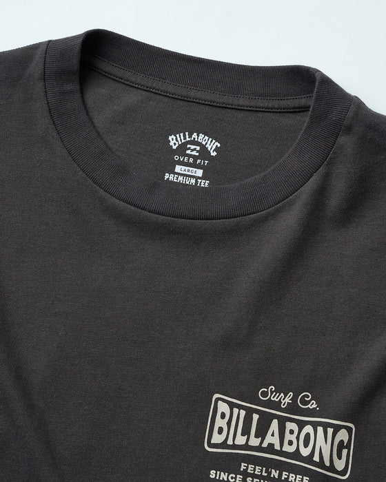 BILLABONG メンズ BEACH SIGN Tシャツ 【2025年夏モデル】 WAA / XL