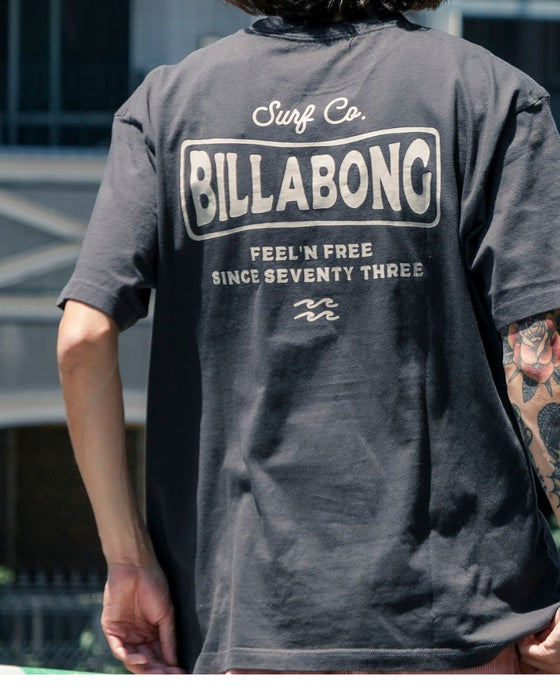 OUTLET】BILLABONG メンズ BEACH SIGN Tシャツ【OVER FIT】 【2025年夏