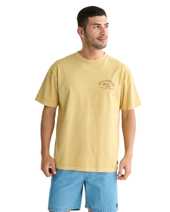 BILLABONG メンズ NACHO BATH Tシャツ 【2025年夏モデル】 VYL / XL