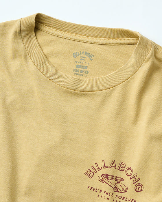 BILLABONG メンズ NACHO BATH Tシャツ 【2025年夏モデル】 VYL / XL