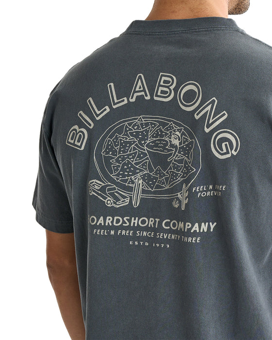 BILLABONG メンズ NACHO BATH Tシャツ 【2025年夏モデル】 WAA / XL
