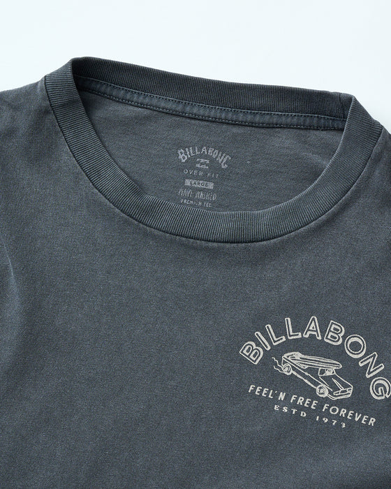 BILLABONG メンズ NACHO BATH Tシャツ 【2025年夏モデル】 WAA / XL