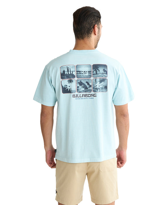OUTLET】BILLABONG メンズ WINDOW Tシャツ【OVER FIT】 【2025年夏モデル】
