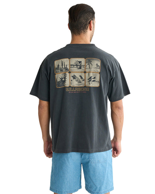 BILLABONG メンズ WINDOW Tシャツ 【2025年夏モデル】 BLK / XL