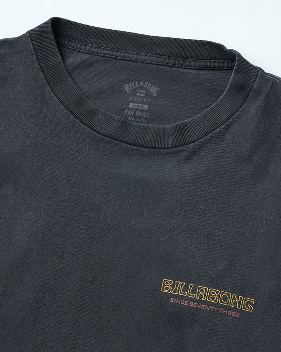 BILLABONG メンズ WINDOW Tシャツ 【2025年夏モデル】 BLK / XL