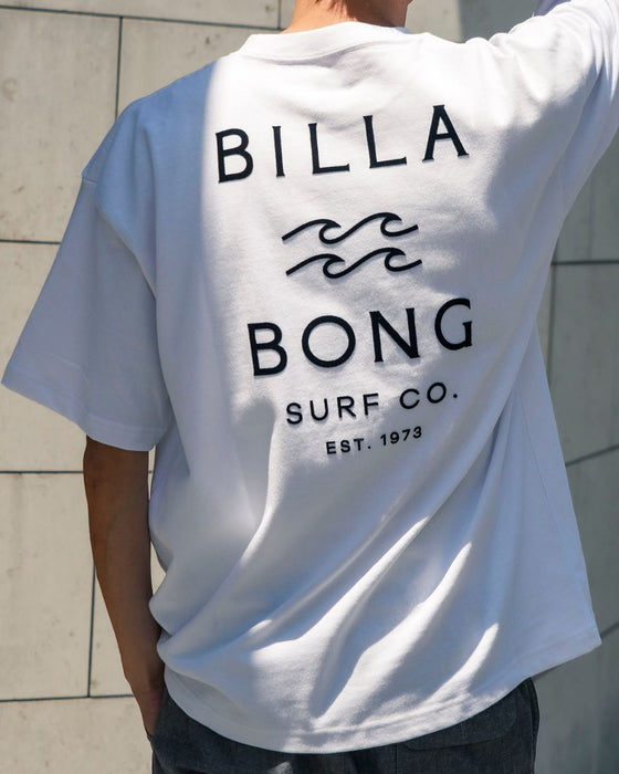 【OUTLET】BILLABONG メンズ ONE TIME Tシャツ 【WIDE FIT】【2025年夏モデル】