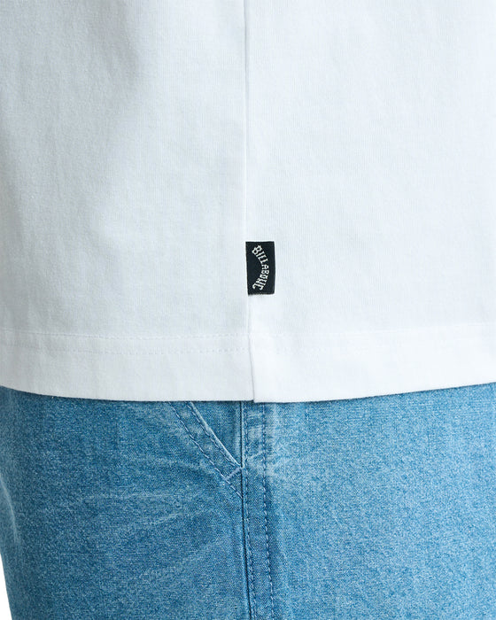 BILLABONG メンズ SOL Tシャツ 【2025年夏モデル】 WHT / XL
