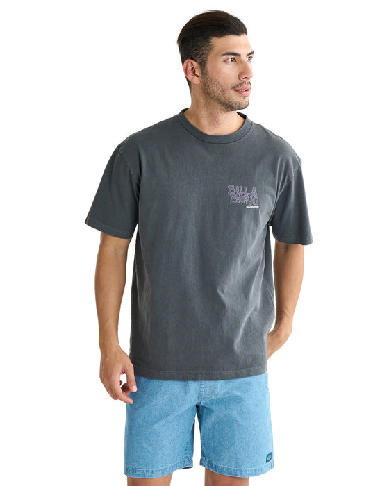 BILLABONG メンズ RESIN Tシャツ 【2025年夏モデル】 WAA / XL
