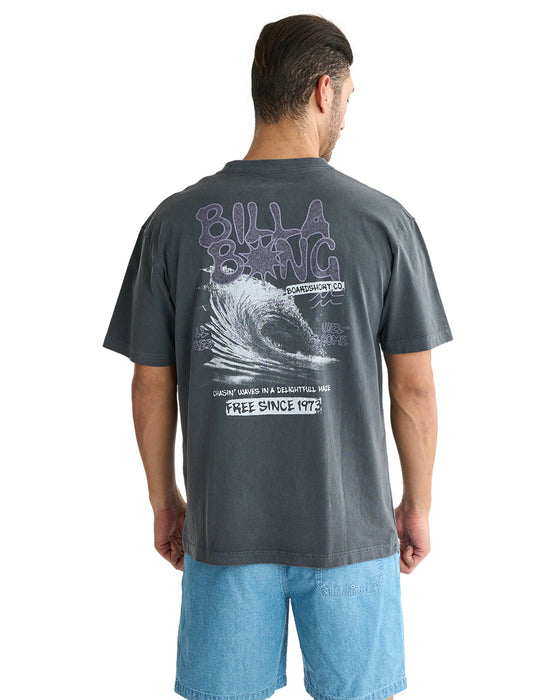 BILLABONG メンズ RESIN Tシャツ 【2025年夏モデル】 WAA / XL