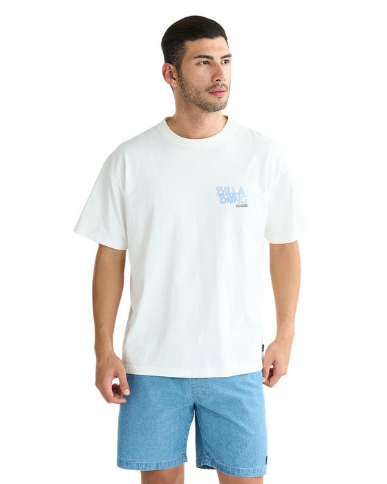 BILLABONG メンズ RESIN Tシャツ 【2025年夏モデル】 WHT / XL