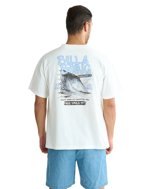 BILLABONG メンズ RESIN Tシャツ 【2025年夏モデル】 WHT / XL