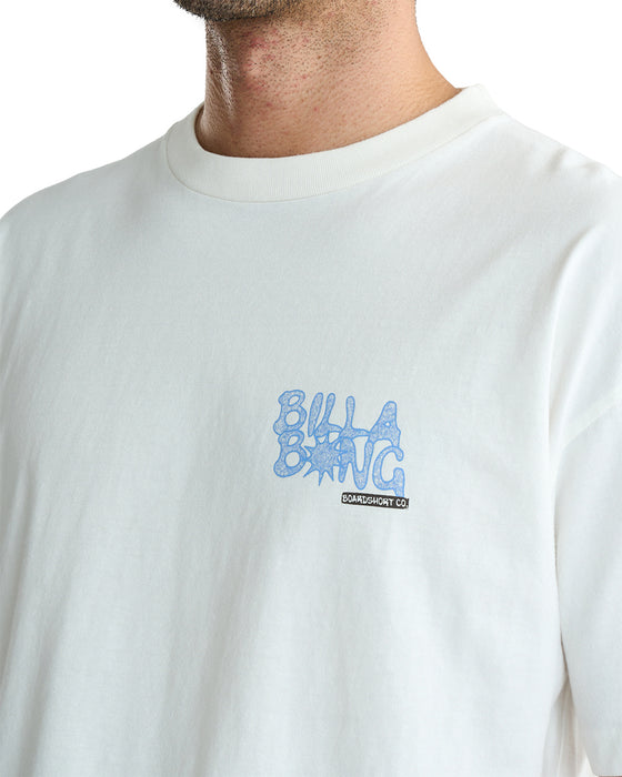 BILLABONG メンズ RESIN Tシャツ 【2025年夏モデル】 WHT / XL