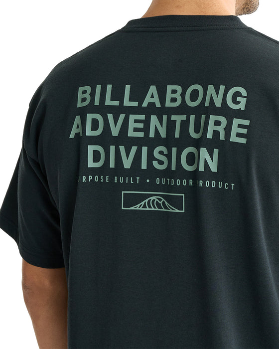 BILLABONG メンズ 【A/DIV.】 ADIV LOGO 2.0 Tシャツ 【2025年夏モデル】 BLK / XL