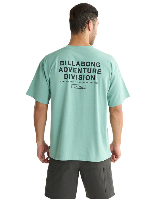 BILLABONG メンズ 【A/DIV.】 ADIV LOGO 2.0 Tシャツ 【2025年夏モデル】 MGN / XL