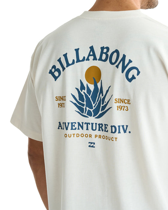 BILLABONG メンズ 【A/DIV.】 AVAGE Tシャツ 【2025年夏モデル】 CRM / XL
