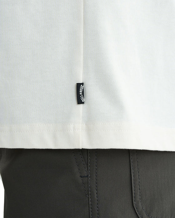 BILLABONG メンズ 【A/DIV.】 AVAGE Tシャツ 【2025年夏モデル】 CRM / XL