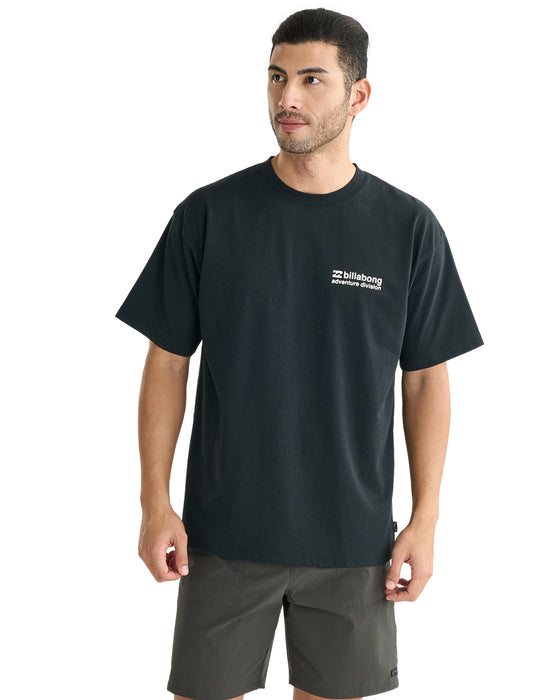 BILLABONG メンズ 【A/DIV.】 MAKING TRACKS Tシャツ 【2025年夏モデル】 BLK / XL