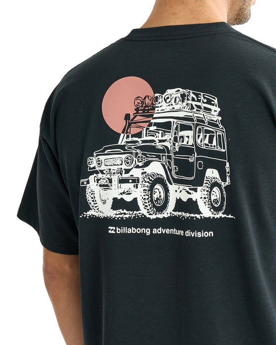 BILLABONG メンズ 【A/DIV.】 MAKING TRACKS Tシャツ 【2025年夏モデル】 BLK / XL