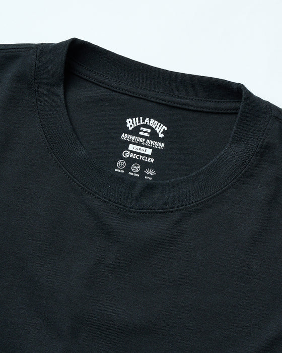 BILLABONG メンズ 【A/DIV.】 MAKING TRACKS Tシャツ 【2025年夏モデル】 BLK / XL