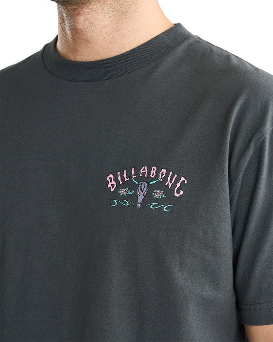 BILLABONG メンズ 【OCCY】 RAGING BULL Tシャツ 【2025年夏モデル】 WAA / XL