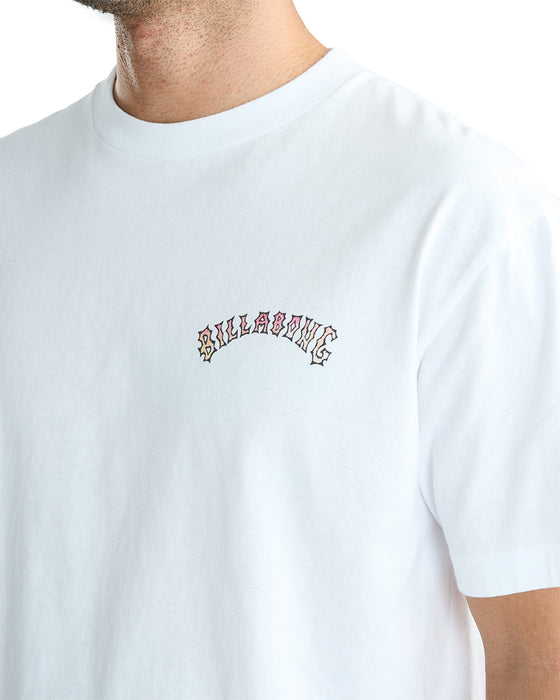 BILLABONG メンズ 【OCCY】 R U DOWN Tシャツ 【2025年夏モデル】 WHT / XL