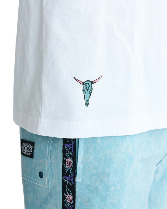 BILLABONG メンズ 【OCCY】 R U DOWN Tシャツ 【2025年夏モデル】 WHT / XL