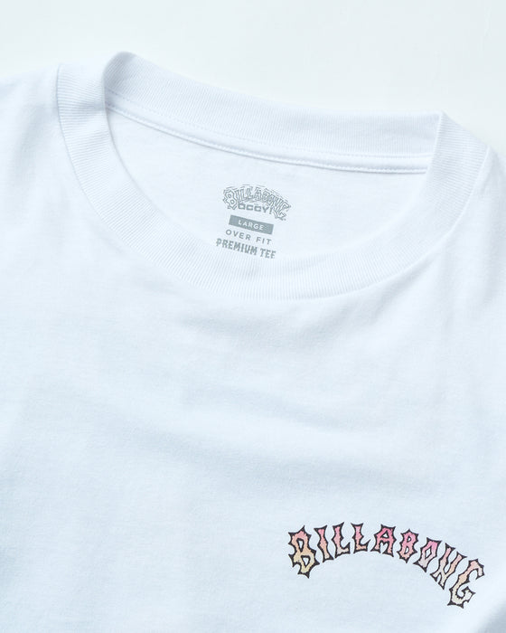 BILLABONG メンズ 【OCCY】 R U DOWN Tシャツ 【2025年夏モデル】 WHT / XL