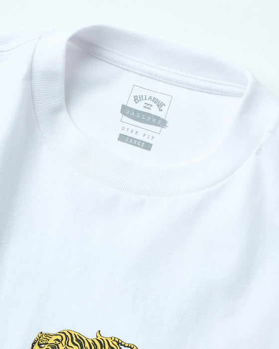 BILLABONG メンズ 【BB GALLERY】 OSAKA CASTLE Tシャツ 【2025年夏モデル】 WHT / XL