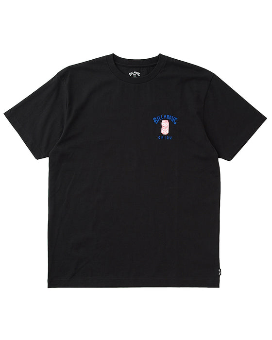 BILLABONG メンズ 【ORION BEER x BILLABONG COLLECTION】 ORION LOGO Tシャツ【REGULAR FIT】 【2025年夏モデル】